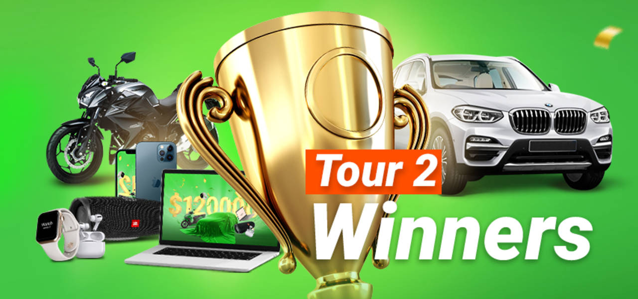 Winners of Tour 2 in FBS 12 Years: Big Time! Big Money!